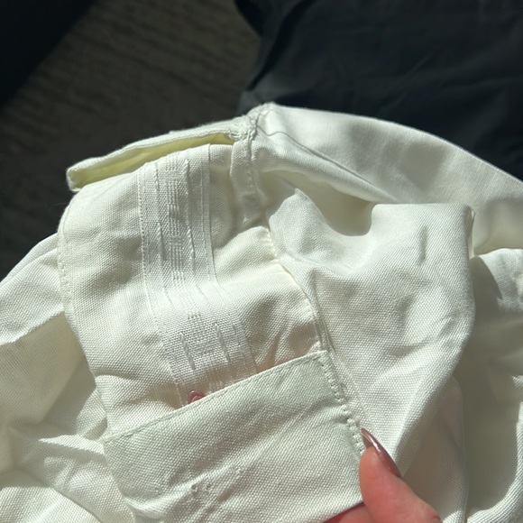 Black and white room darkening rod pocket curtain panel - 50X96 set of 2 - Picture 5 of 7